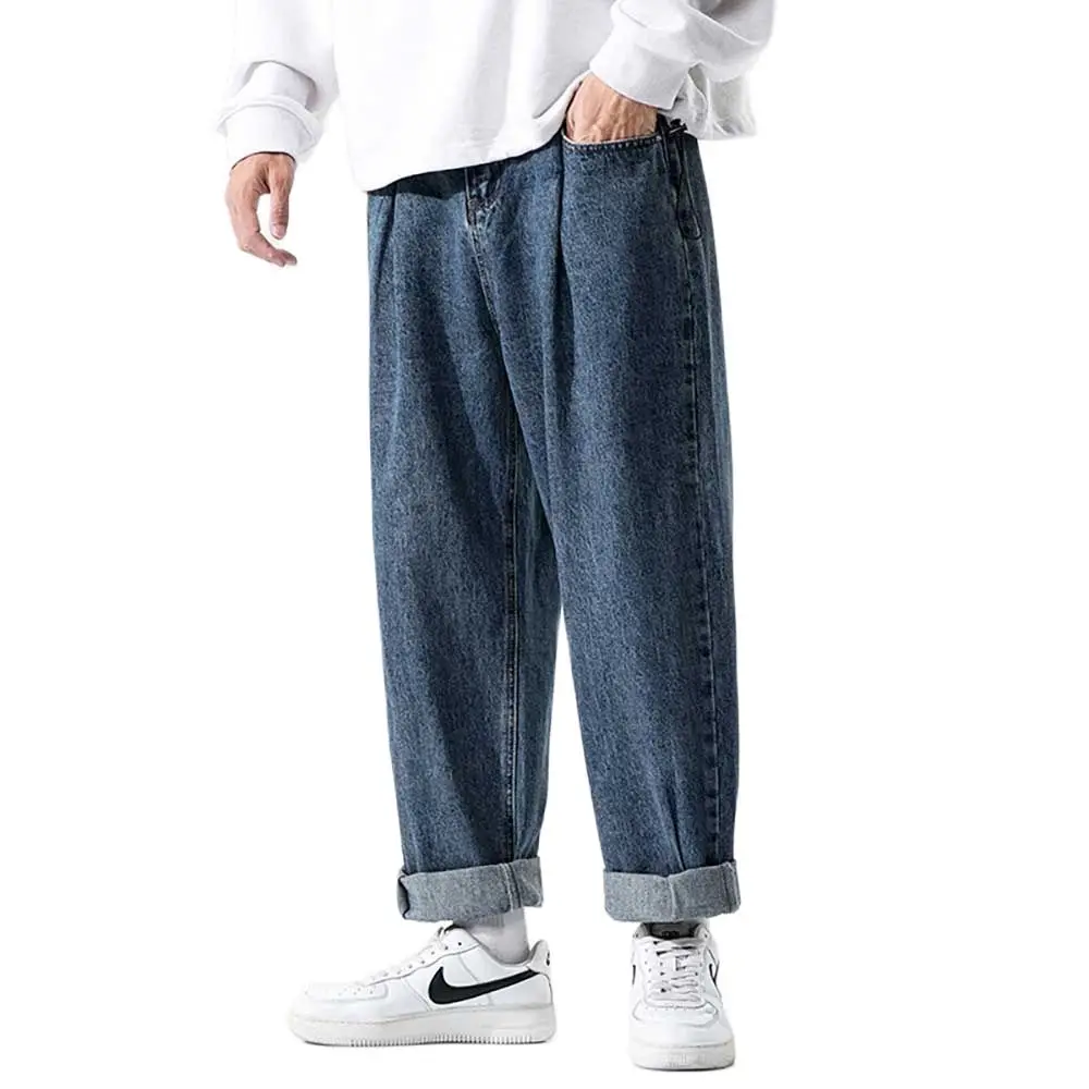 Men Fashion Straight Loose Baggy Jeans Wide Leg Hiphop Harem Denim Pants Streetwear Trousers Plus Size 5xL Men Clothing
Men Fashion Straight Loose Baggy Jeans Wide Leg Hiphop Harem Denim Pants Streetwear Trousers Plus Size 5xL Men Clothing