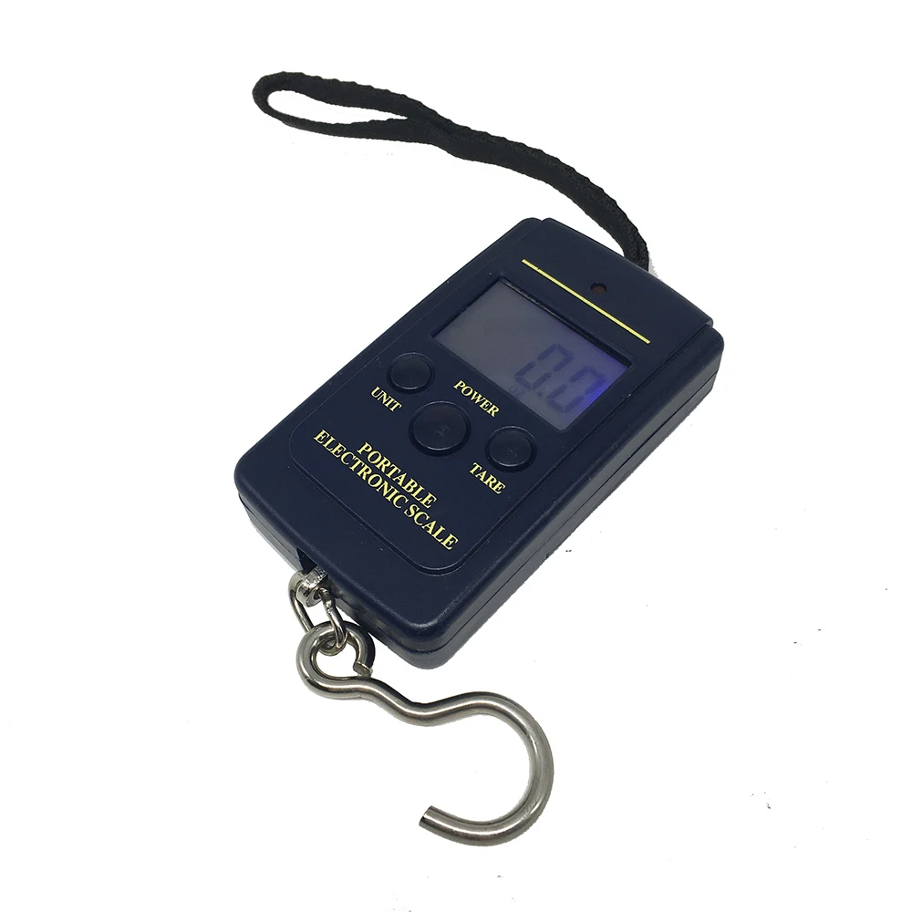 Portable 40kg/10g Digital Pocket Weight Hook Scale Electronic Scale Hanging Fishing Luggage Worldwide Store
Portable 40kg/10g Digital Pocket Weight Hook Scale Electronic Scale Hanging Fishing Luggage Worldwide Store