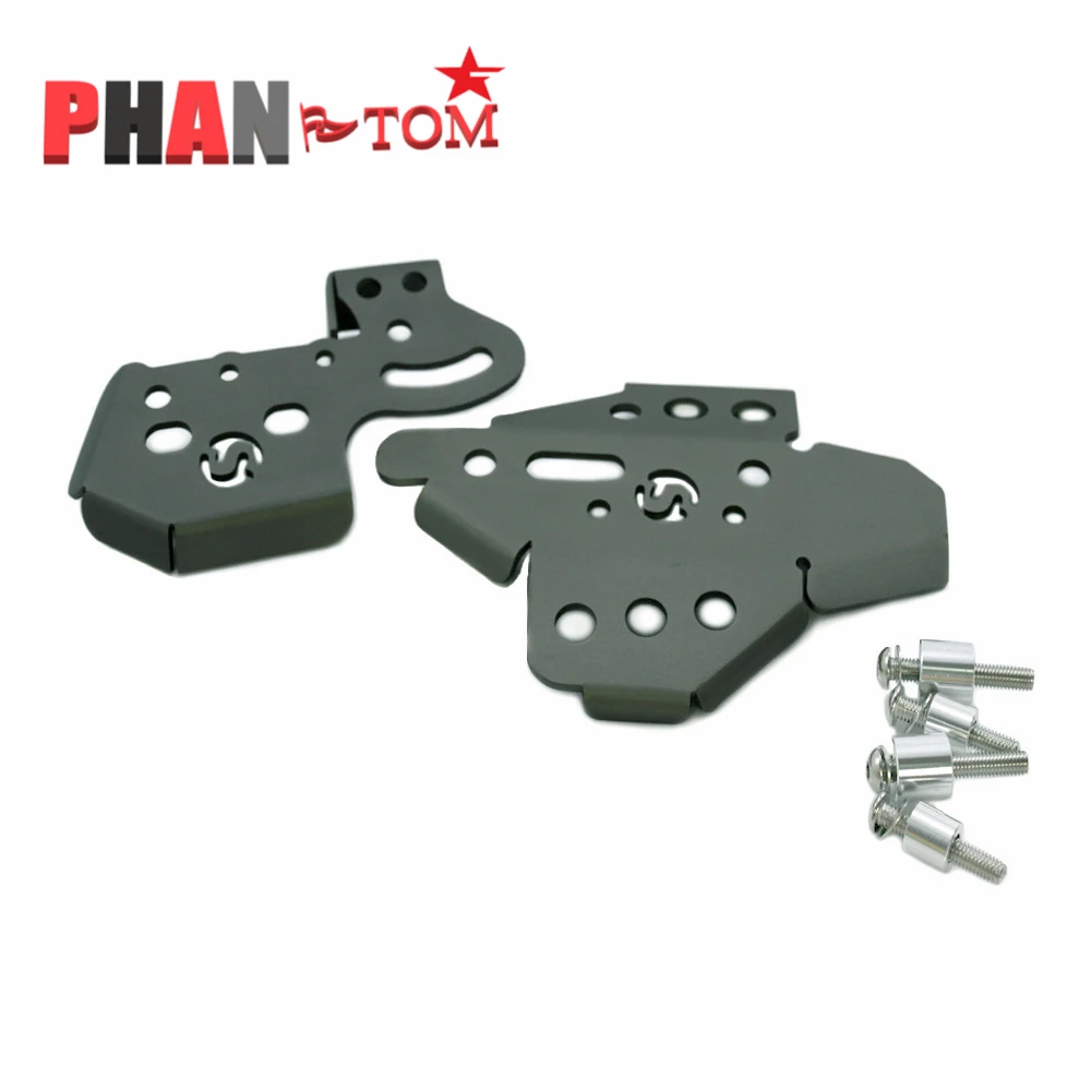 Left Right Heel Guard Foot Peg Bracket Rear Set Black Titanium For BMW F800GS 13-16 2014 2015
Left Right Heel Guard Foot Peg Bracket Rear Set Black Titanium For BMW F800GS 13-16 2014 2015