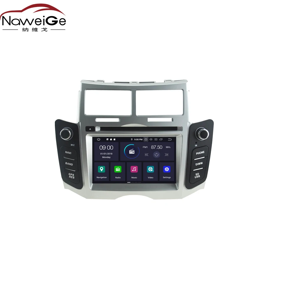 NaweiGe 6 2 дюймов Android восьмиядерный 9 0 PX5 4 + 32 гб автомобильный dvd для Toyota Yaris 2011