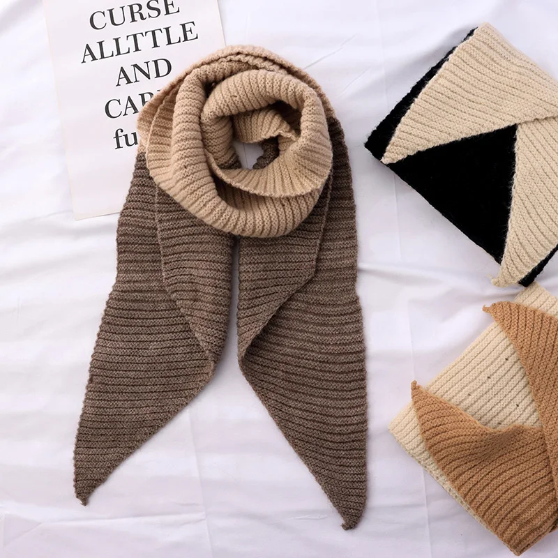 Autumn And Winter Student Korea Style All-Match Warm Double Color Pointed Fashion Scarf Lovely Girl
Autumn And Winter Student Korea Style All-Match Warm Double Color Pointed Fashion Scarf Lovely Girl