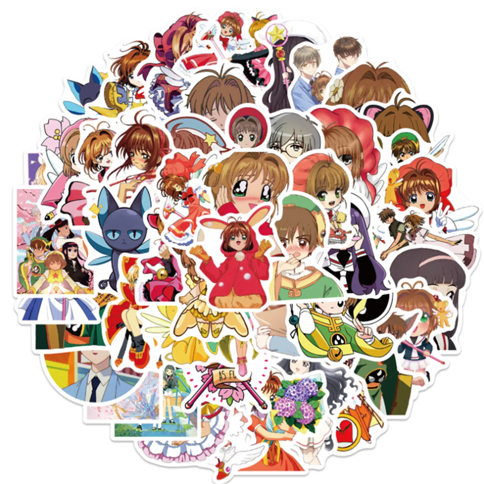 10/30/50PCS Animation Magic Card Graffiti Girl Cherry Blossom Sticker Laptop Suitcase Guitar Waterproof Decoration Toy Wholesale
10/30/50PCS Animation Magic Card Graffiti Girl Cherry Blossom Sticker Laptop Suitcase Guitar Waterproof Decoration Toy Wholesale