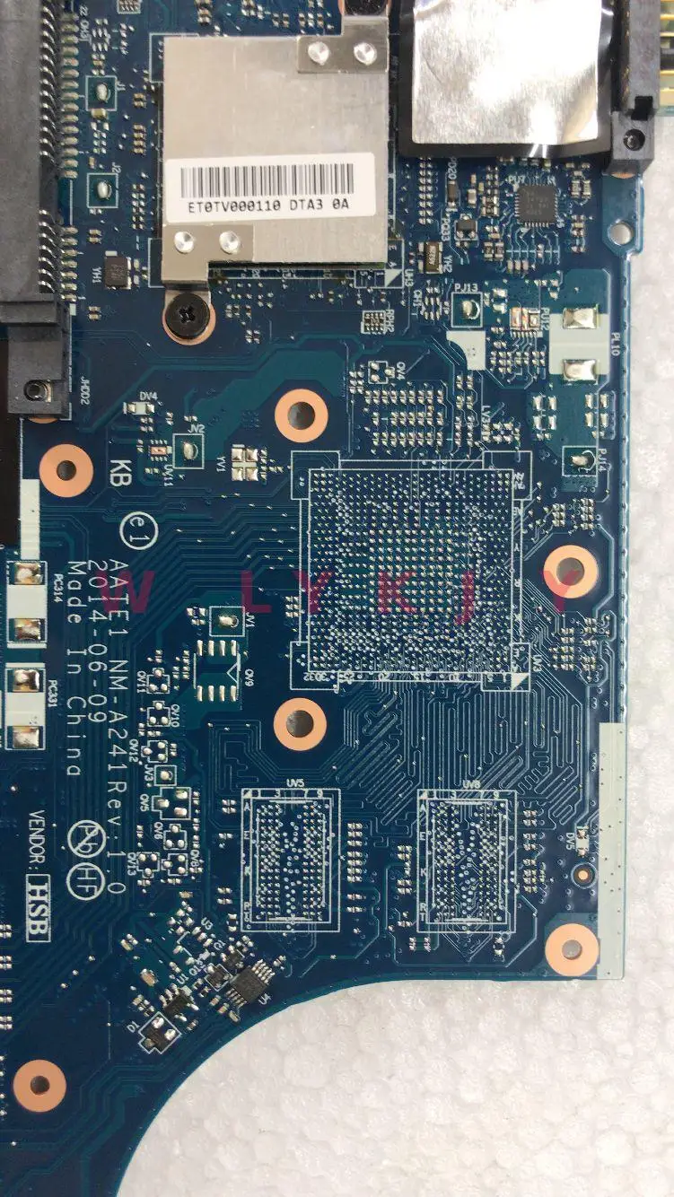 Для Lenovo ThinkPad E555 Материнская плата ноутбука NM-A241 Процессор A6-7000 DDR3L Испытано 100%