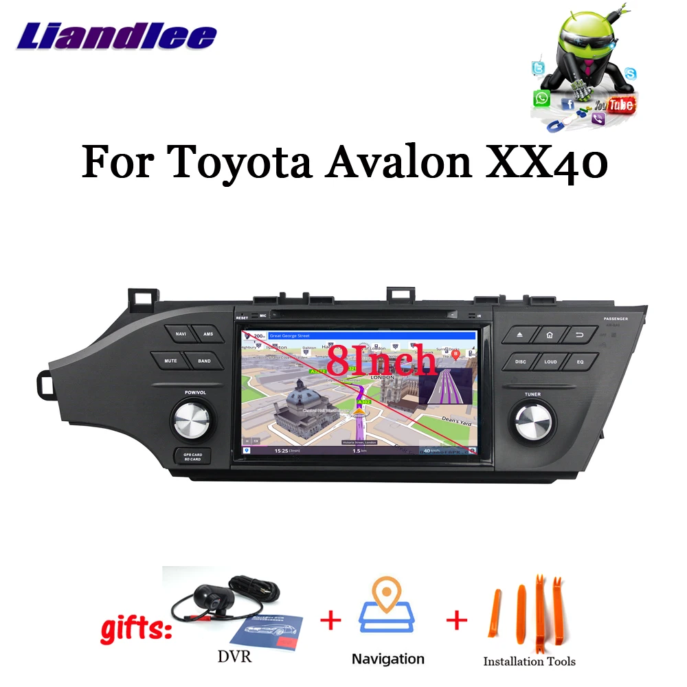 For Toyota Avalon XX40 2012~2018 Car Android 9.0 DVD Media Player Stereo Radio Video GPS Map Navi Navigation Multimedia 2 Din
For Toyota Avalon XX40 2012~2018 Car Android 9.0 DVD Media Player Stereo Radio Video GPS Map Navi Navigation Multimedia 2 Din