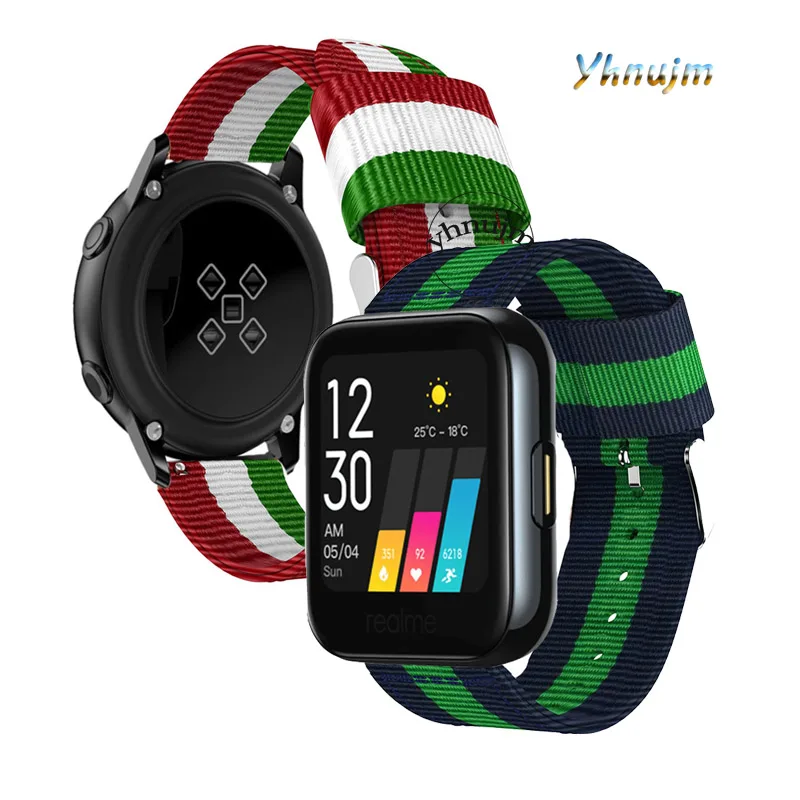 Ремешок для часов Realme Watch S, нейлоновый спортивный сменный Браслет для Samsung Galaxy Watch Active, 22 мм
Ремешок для часов Realme Watch S, нейлоновый спортивный сменный Браслет для Samsung Galaxy Watch Active, 22 мм