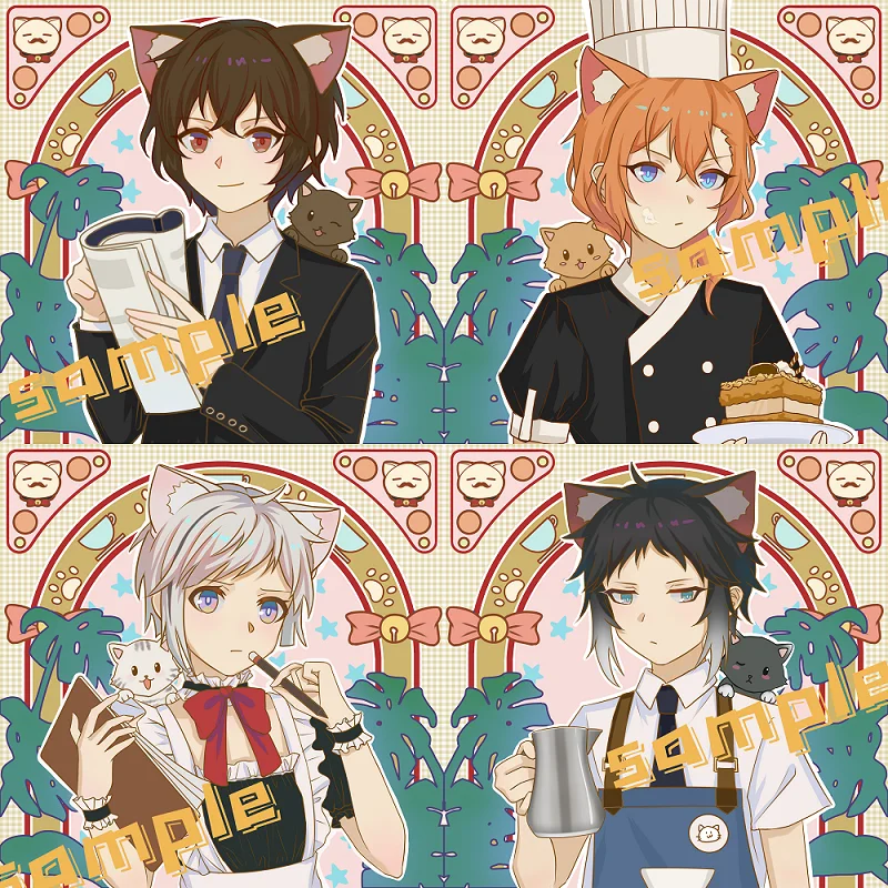 Bungo бродячие собаки аниме Kawaii коты серия металлический значок дазай Осаму накахара чууя Милая брошь булавка Подвеска Игрушка Подарки
Bungo бродячие собаки аниме Kawaii коты серия металлический значок дазай Осаму накахара чууя Милая брошь булавка Подвеска Игрушка Подарки