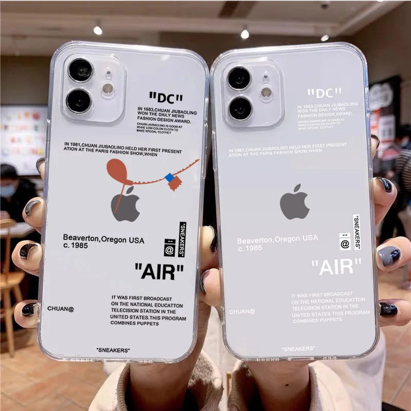 Hot Off Sports Shoes Brand Phone Case For Iphone 12 Mini 11 X XS Max XR 7 8 6 6S Plus Sneakers ins White Label Soft TPU Cover
Hot Off Sports Shoes Brand Phone Case For Iphone 12 Mini 11 X XS Max XR 7 8 6 6S Plus Sneakers ins White Label Soft TPU Cover