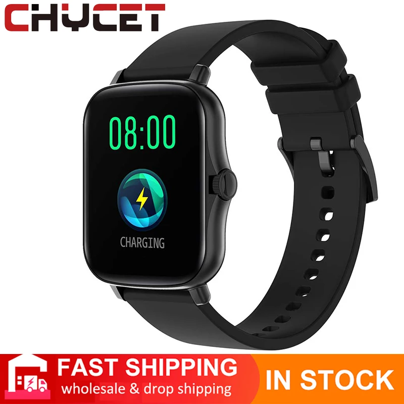 CHYCET Smart Watch Men Women Watches Full Touch Screen IP67 Waterproof Pedometer Heart Rate Monitor Smartwatch For IOS iphone
CHYCET Smart Watch Men Women Watches Full Touch Screen IP67 Waterproof Pedometer Heart Rate Monitor Smartwatch For IOS iphone