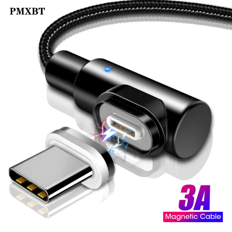 1 м Магнитный кабель Micro usb type C адаптер зарядное устройство Быстрая зарядка для
