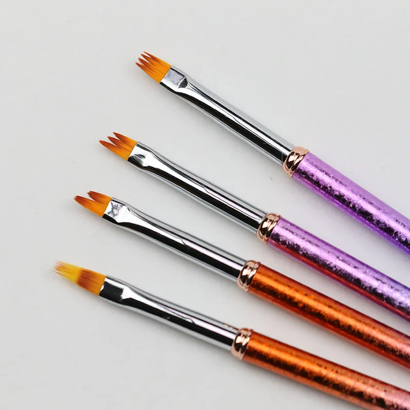 Color Metal Handle Gradient Painting Nail Brush Drawing UV Gel Pen Manicure Nail Art Brush Tool
Color Metal Handle Gradient Painting Nail Brush Drawing UV Gel Pen Manicure Nail Art Brush Tool