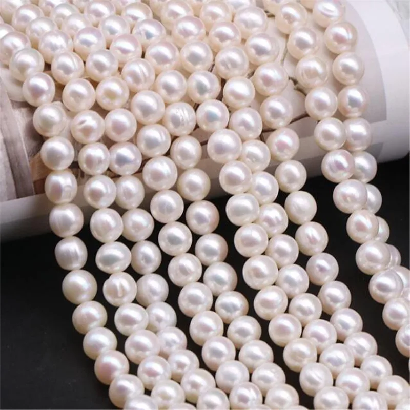 100% Real Natural Pearl Bead Freshwater Pearl Bead Baroque Loose Pearl For DIY Craft Bracelet Necklace Jewelry Making 14" strand
100% Real Natural Pearl Bead Freshwater Pearl Bead Baroque Loose Pearl For DIY Craft Bracelet Necklace Jewelry Making 14" strand