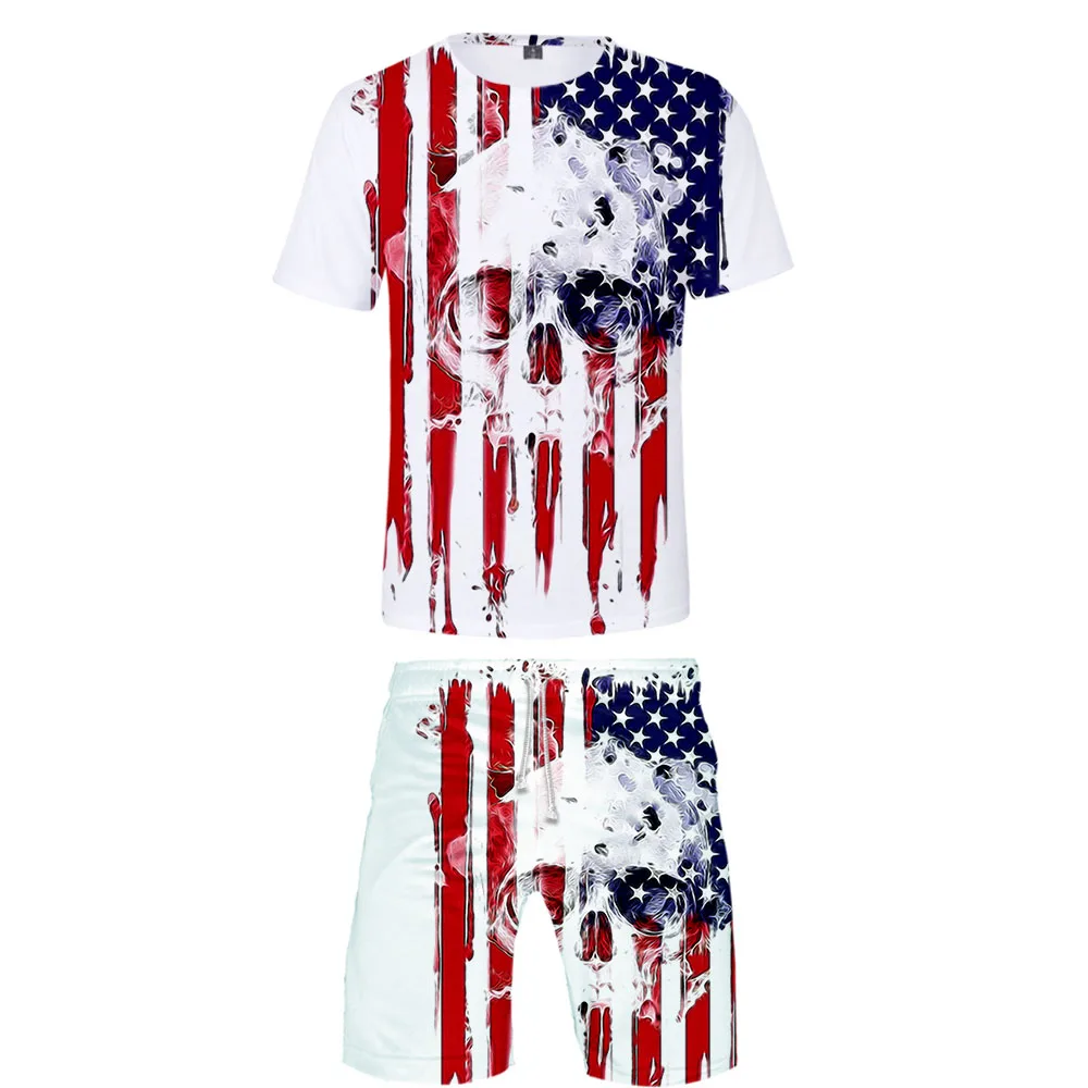 Men's Sets Hot US Independence Day patriot 3D Tshirt and Beach shorts Set Summer Men's casual short sleeve suit XXS-4XL
Men's Sets Hot US Independence Day patriot 3D Tshirt and Beach shorts Set Summer Men's casual short sleeve suit XXS-4XL