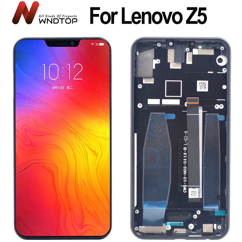 ЖК-дисплей 6,2 дюйма для Lenovo Z5, ЖК-дисплей с сенсорным экраном и дигитайзером в сборе с рамкой для Lenovo Z5, ЖК-экран L78011, запасные части
ЖК-дисплей 6,2 дюйма для Lenovo Z5, ЖК-дисплей с сенсорным экраном и дигитайзером в сборе с рамкой для Lenovo Z5, ЖК-экран L78011, запасные части