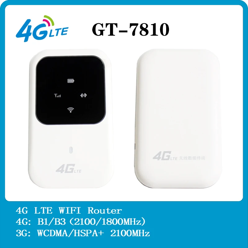4G маршрутизатор GT7810 LTE беспроводной 150 Мбит/с Мобильный Wi-Fi широкополосный Hotspot MiFi PK Huawei E5573 E5577
4G маршрутизатор GT7810 LTE беспроводной 150 Мбит/с Мобильный Wi-Fi широкополосный Hotspot MiFi PK Huawei E5573 E5577