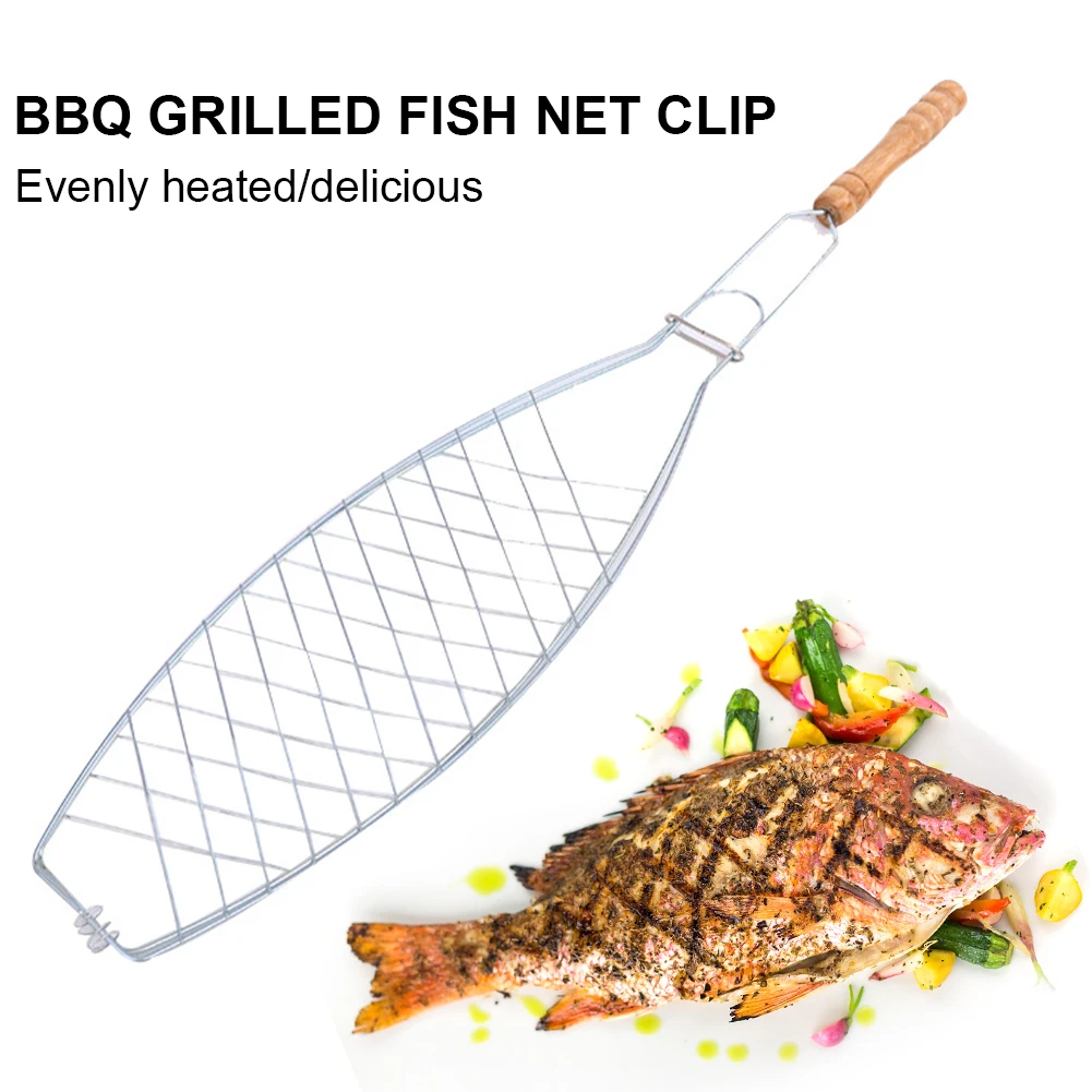 Portable Nonstick Fish Grilling Basket With Handle Chicken Meat BBQ Mesh Clip DIY Barbecue Tool Roasting Accessories Outdoor
Portable Nonstick Fish Grilling Basket With Handle Chicken Meat BBQ Mesh Clip DIY Barbecue Tool Roasting Accessories Outdoor
