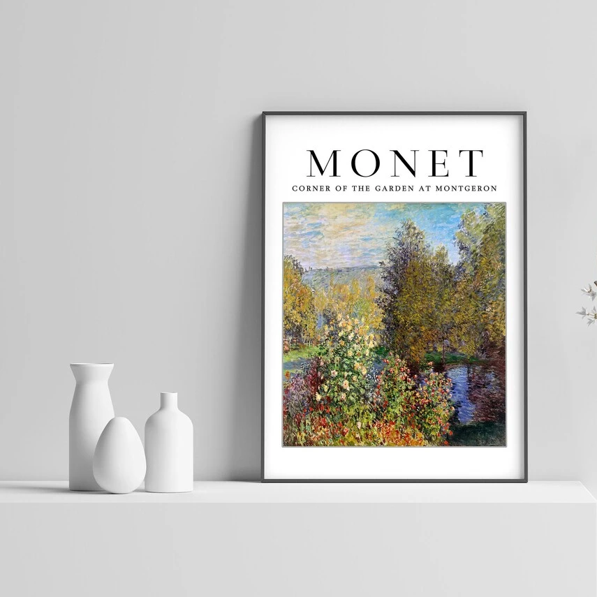 Wall Art Monet Poster HD Printed Corner of the Garden At Montgeron Canvas Painting Home Decor For Living Room Pictures Framework
Wall Art Monet Poster HD Printed Corner of the Garden At Montgeron Canvas Painting Home Decor For Living Room Pictures Framework