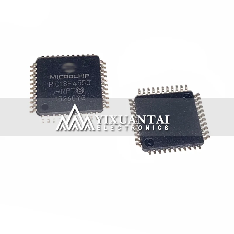 New Original PIC18F4550-I/PT PIC18F4550 TQFP44 QFP 
New Original PIC18F4550-I/PT PIC18F4550 TQFP44 QFP