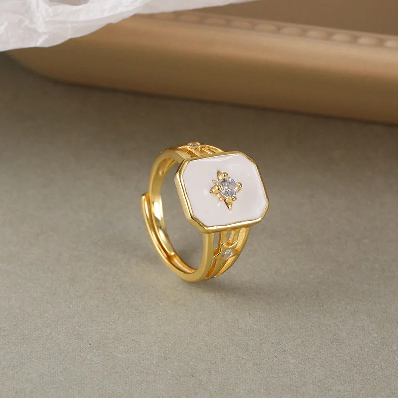 925 Sterling Silver Design Zircon Simple Personalized Decoration Rings For Women Minimalist Engagement Open Ring 2021 Jewelry
925 Sterling Silver Design Zircon Simple Personalized Decoration Rings For Women Minimalist Engagement Open Ring 2021 Jewelry