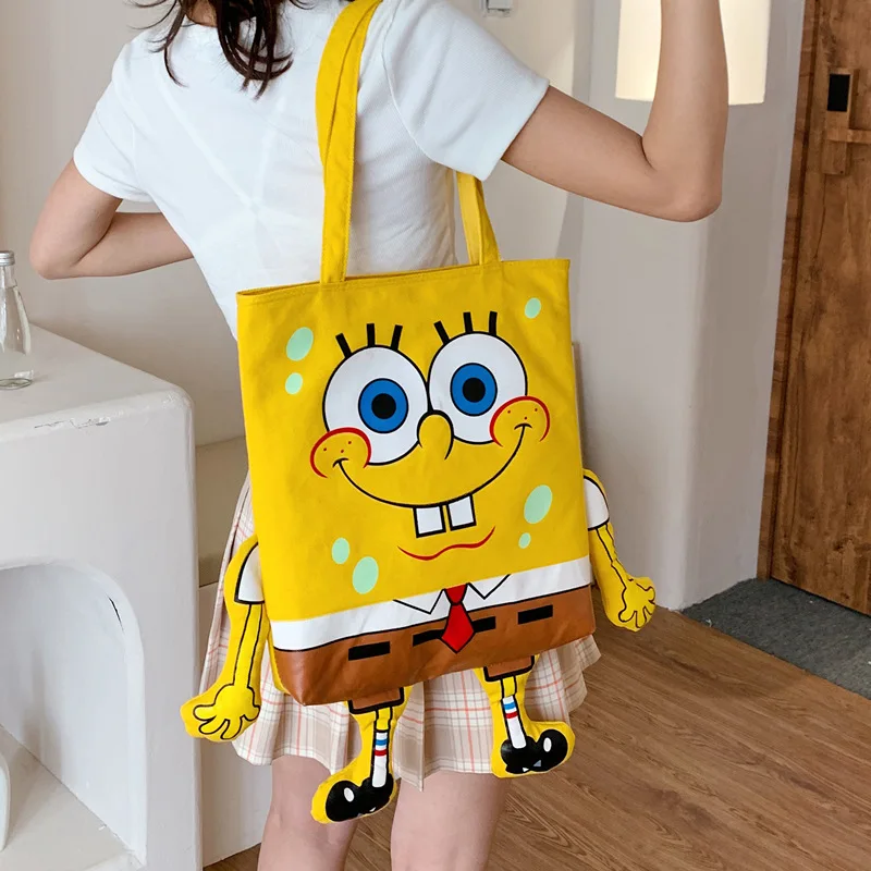 Kawaii Sponge Starfish Canvas Shoulder Bag Backpack Plush Stuffed Toy Animal Cute Baby Cartoon Kids Girls Gifts
Kawaii Sponge Starfish Canvas Shoulder Bag Backpack Plush Stuffed Toy Animal Cute Baby Cartoon Kids Girls Gifts