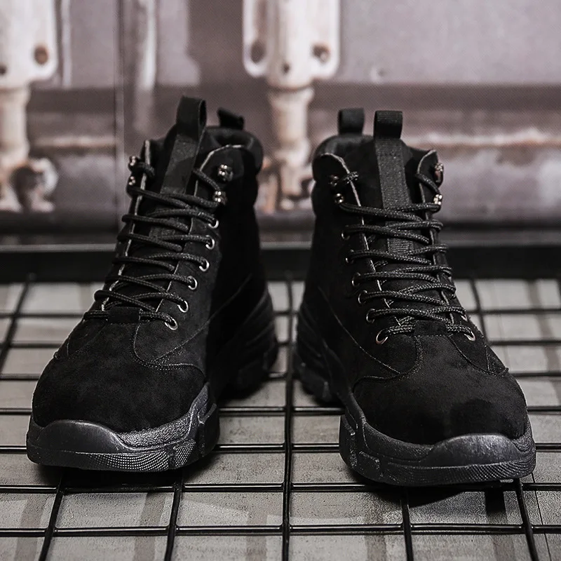 Mens High-top Canvas Shoes Men 2020 New Spring Autumn Top Fashion Sneakers Lace-up High Style Solid Colors Man Black Shoes
Mens High-top Canvas Shoes Men 2020 New Spring Autumn Top Fashion Sneakers Lace-up High Style Solid Colors Man Black Shoes