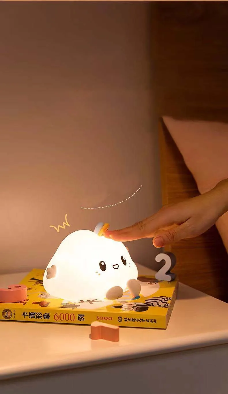 Remote Control Night Silicone Tap Lamp Rechargeable Bedside Sleep Lamp Cute DIY Birthday Gift For 5-14 Year Old
Remote Control Night Silicone Tap Lamp Rechargeable Bedside Sleep Lamp Cute DIY Birthday Gift For 5-14 Year Old