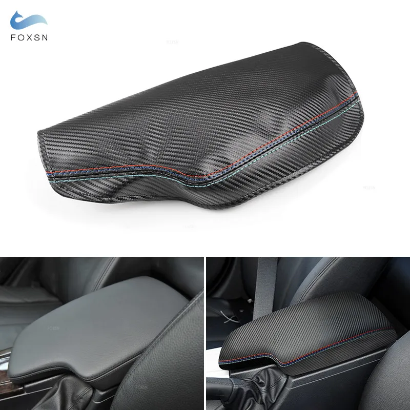 LHD Carbon Texture Leather red&blue line Center Control Armrest Box Cover Trim For BMW 3 Series F30 2013 - 2016 2017 2018
LHD Carbon Texture Leather red&blue line Center Control Armrest Box Cover Trim For BMW 3 Series F30 2013 - 2016 2017 2018