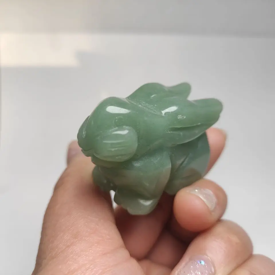1pcs natural crystal animal dongling jade rabbit carved from hand-carved ornaments zodiac rabbit
1pcs natural crystal animal dongling jade rabbit carved from hand-carved ornaments zodiac rabbit