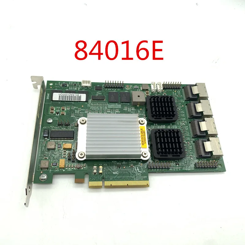 MegaRAID SAS 84016E LSI00137 RAID5.6.0.1 SFF8087 256MB cache 16 Port MiniSAS 3Gb PCI-E X8 Controller Card 
MegaRAID SAS 84016E LSI00137 RAID5.6.0.1 SFF8087 256MB cache 16 Port MiniSAS 3Gb PCI-E X8 Controller Card