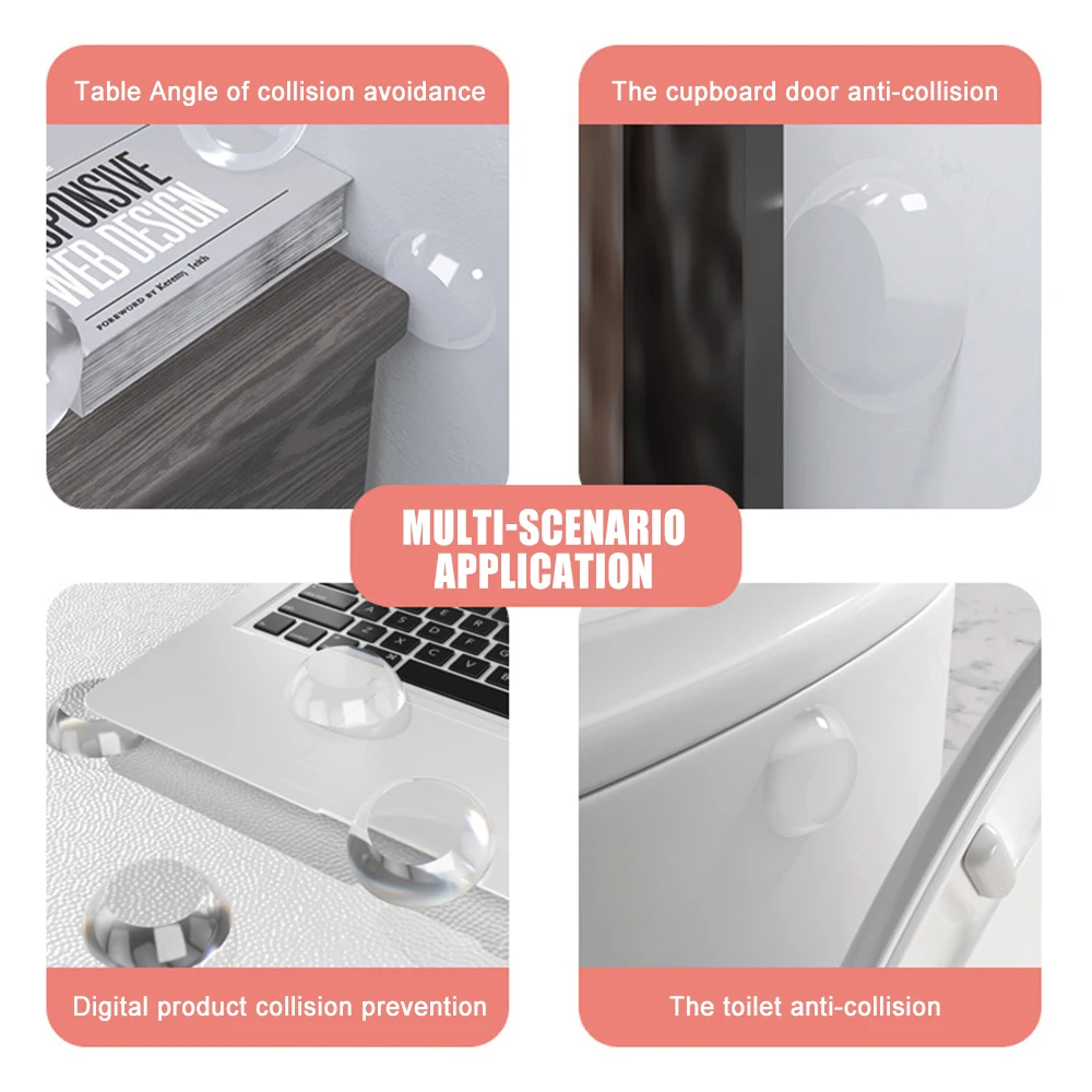 1pcs/6pcs/box Door Stops Punch-free Anti-collision Round Silicone Door Stopper Creative Wall Protector Door Handle Guard Stopper
1pcs/6pcs/box Door Stops Punch-free Anti-collision Round Silicone Door Stopper Creative Wall Protector Door Handle Guard Stopper