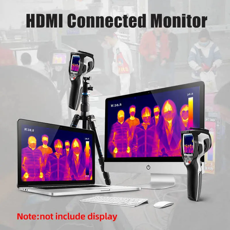 A-BF DT-980Y Infrared Thermal Imager Digital Medical Infrared Thermometer Laser Human Body Thermal Imaging Camera Video TV HDMI
A-BF DT-980Y Infrared Thermal Imager Digital Medical Infrared Thermometer Laser Human Body Thermal Imaging Camera Video TV HDMI