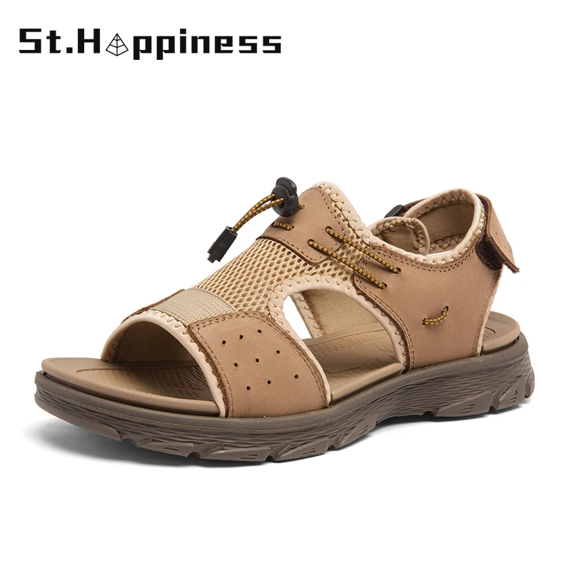 2021 Summer Men's Mesh Sandals Fashion Breathable Lightweight Beach Sandals Outdoor Non-Slip Soft-Soled Casual Sandals Big Size
2021 Summer Men's Mesh Sandals Fashion Breathable Lightweight Beach Sandals Outdoor Non-Slip Soft-Soled Casual Sandals Big Size