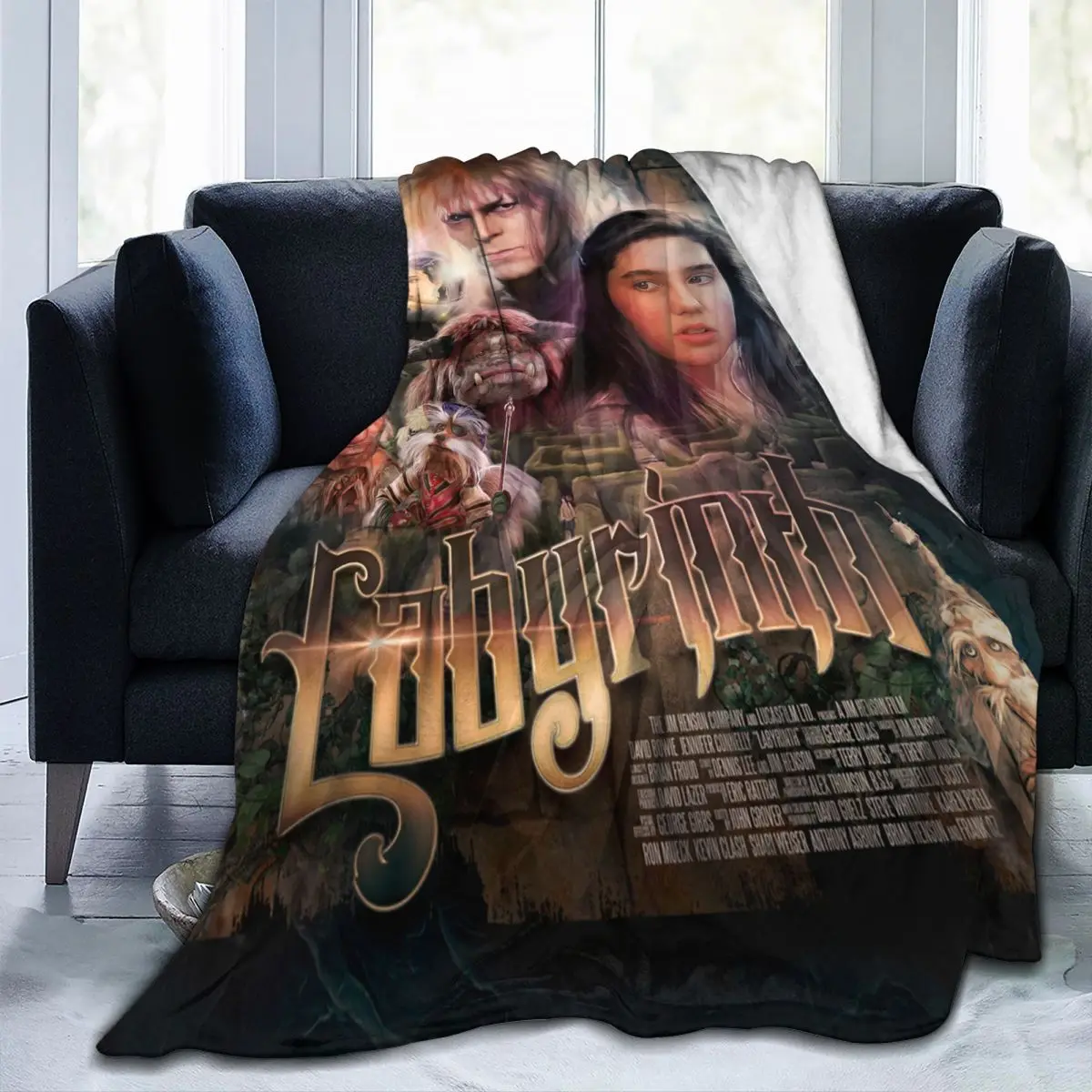 Classic Horror Film Labyrinth Throw Blankets For Bed Soft Microfibre Blankets and Throws Love Gifts
Classic Horror Film Labyrinth Throw Blankets For Bed Soft Microfibre Blankets and Throws Love Gifts
