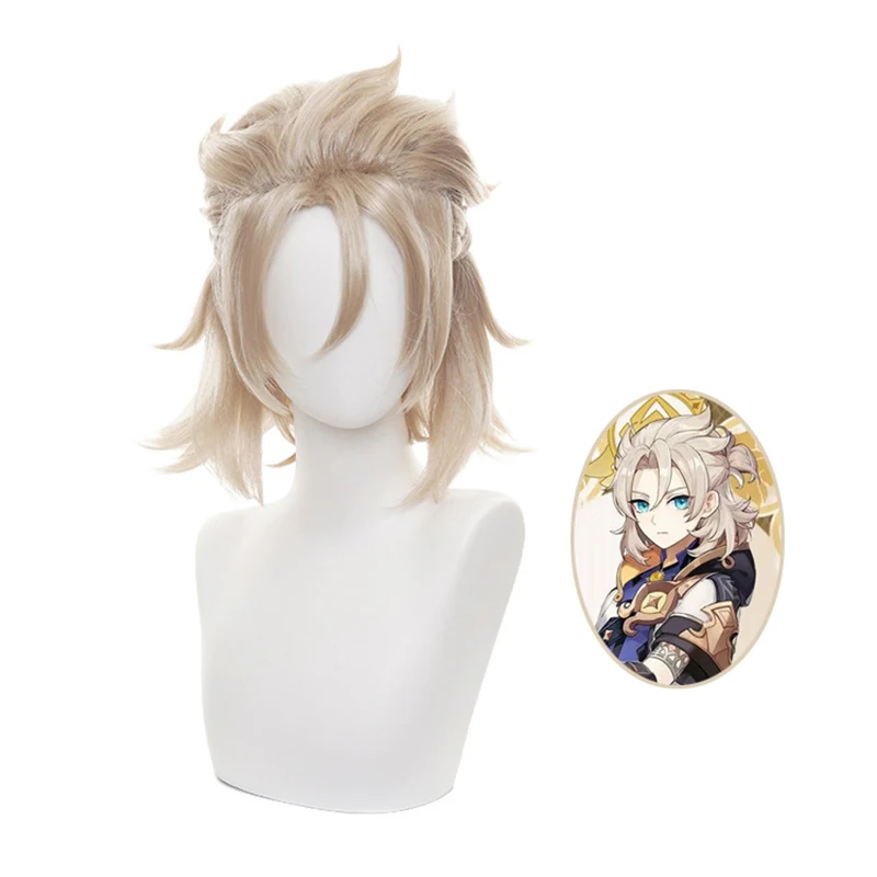 Game Genshin Impact Albedo Short Hair Wig Cosplay Costume Braid Daily Wig
Game Genshin Impact Albedo Short Hair Wig Cosplay Costume Braid Daily Wig