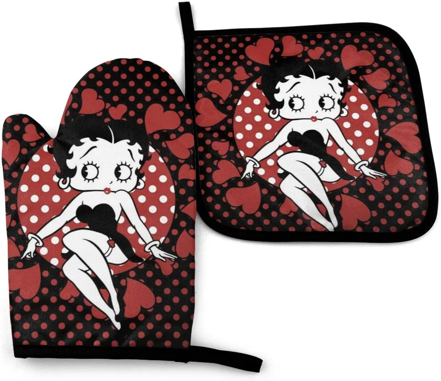Oven Gloves And Pot Holder Set Non-Slip Kitchen Gloves For Advanced Heat-Resistant Cooking On The Grill
Oven Gloves And Pot Holder Set Non-Slip Kitchen Gloves For Advanced Heat-Resistant Cooking On The Grill
