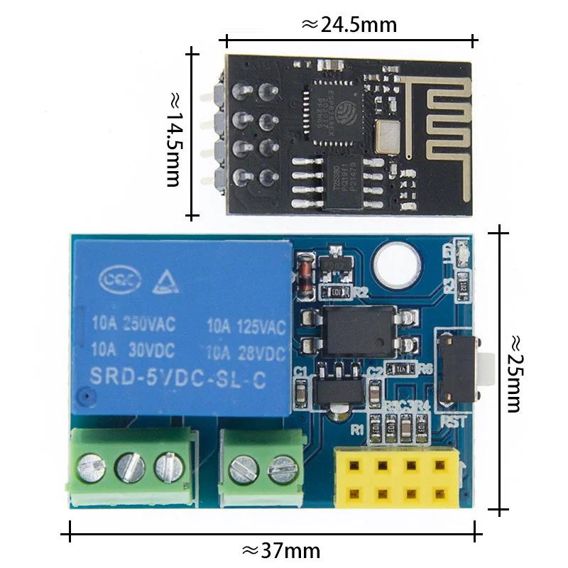 Новое реле ESP8266 с Wi Fi 5 В модуль умный дом дистанционное управление переключатель