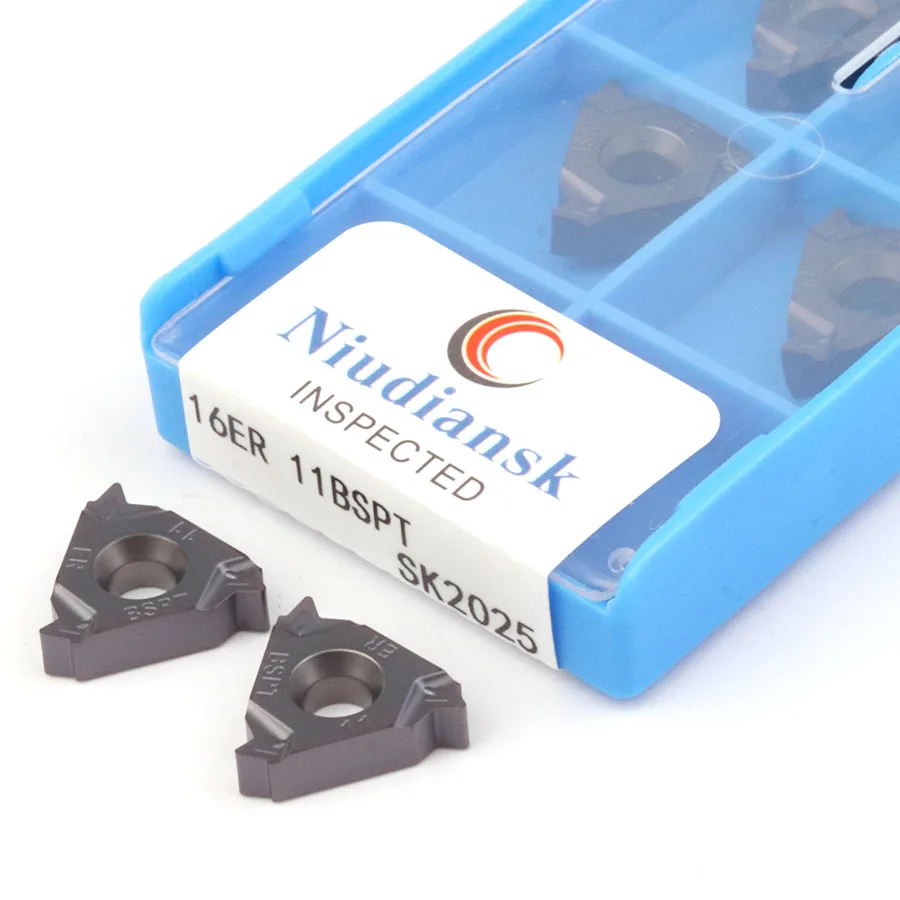 16ER 16IR 11BSPT 14BSPT 19BSPT carbide CNC lathe turning Threaded insert Used in internal and external thread turning toolholder
16ER 16IR 11BSPT 14BSPT 19BSPT carbide CNC lathe turning Threaded insert Used in internal and external thread turning toolholder