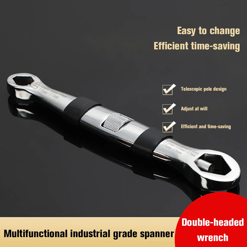 Набор универсальных гаечных ключей 23 в 1, многофункциональный регулируемый ключ с храповым механизмом 7-19 мм, гибкий Мульти-инструмент, ручн...
Набор универсальных гаечных ключей 23 в 1, многофункциональный регулируемый ключ с храповым механизмом 7-19 мм, гибкий Мульти-инструмент, ручн...