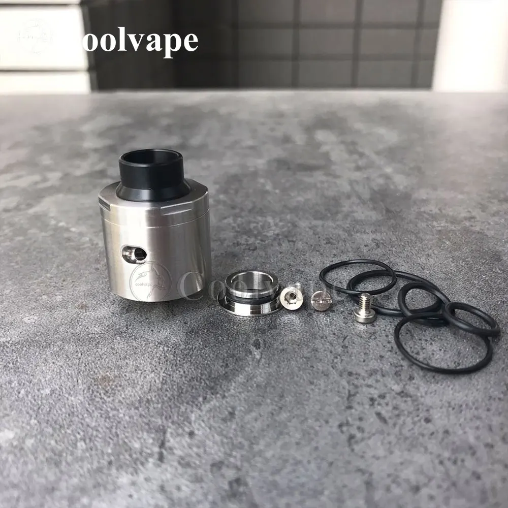 Vape atomizer Hellfire strike RDA 22mm 316ss with bf pin Single Coil rda air flow control design e-cig Atomizer vs Requiem RDA
Vape atomizer Hellfire strike RDA 22mm 316ss with bf pin Single Coil rda air flow control design e-cig Atomizer vs Requiem RDA