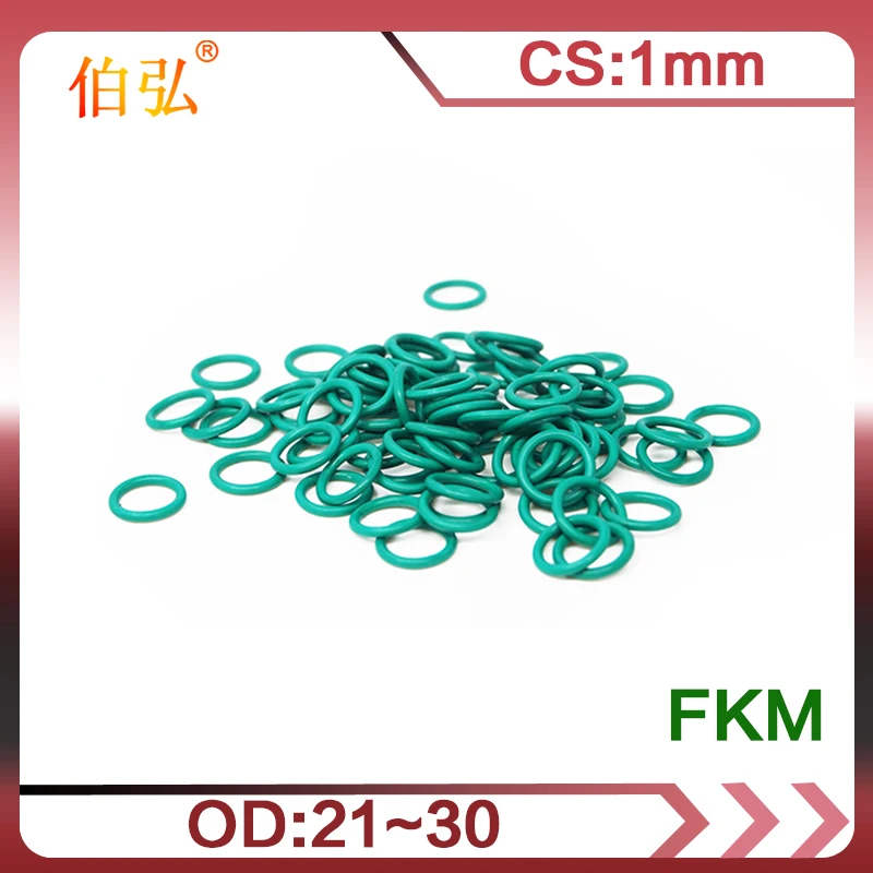 Fluororubber O-Ring 5PCS/lot FKM Sealing CS 1mm OD21/22/23/24/25/26/27/28/29/30mm O-Ring Seal Gasket Ring
Fluororubber O-Ring 5PCS/lot FKM Sealing CS 1mm OD21/22/23/24/25/26/27/28/29/30mm O-Ring Seal Gasket Ring