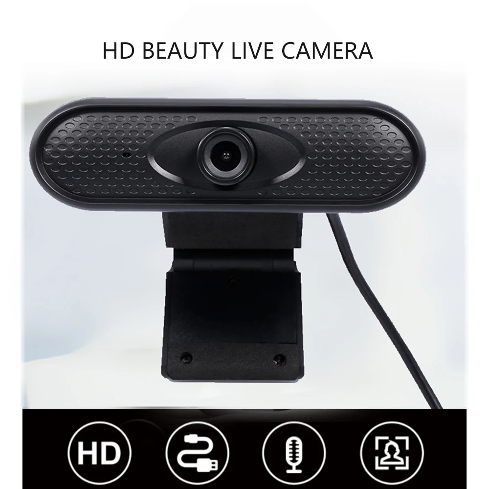 USB HD 1080P Webcam PC Camera Built-in Microphone Laptop Computer PC Web Cam Camera Android TV Webcam Fits Skype OS Windons
USB HD 1080P Webcam PC Camera Built-in Microphone Laptop Computer PC Web Cam Camera Android TV Webcam Fits Skype OS Windons