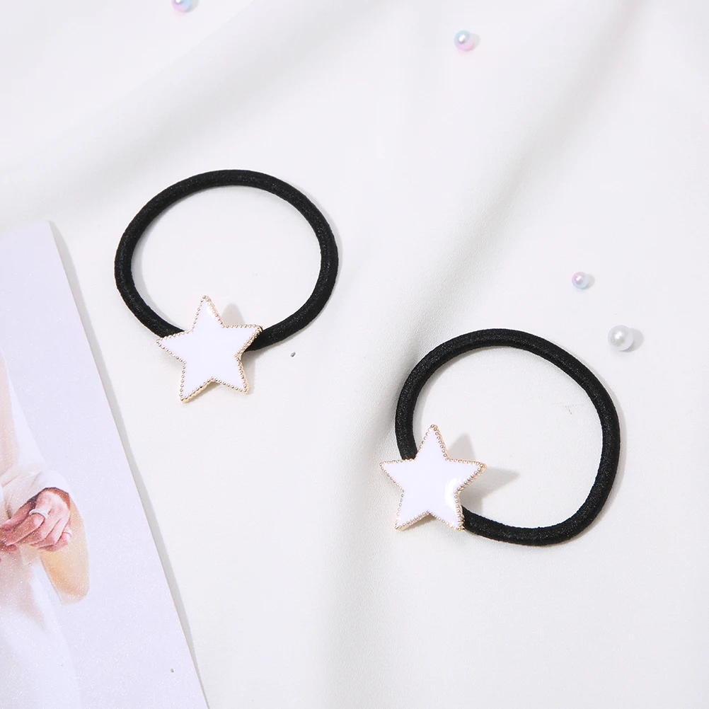 Женские эластичные резинки для волос M MISM металлические со звездами аксессуары