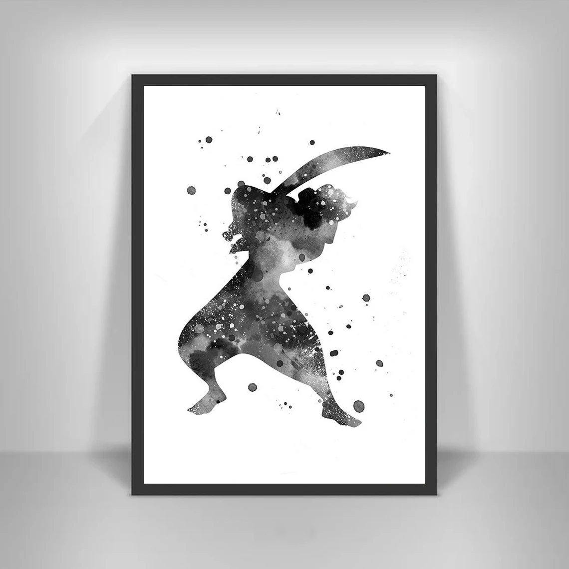 Плакат Aladdin BW из японского аниме, альтернативный минималистичный художественный холст, печать, украшение для дома, настенная живопись (без р... 
Плакат Aladdin BW из японского аниме, альтернативный минималистичный художественный холст, печать, украшение для дома, настенная живопись (без р...