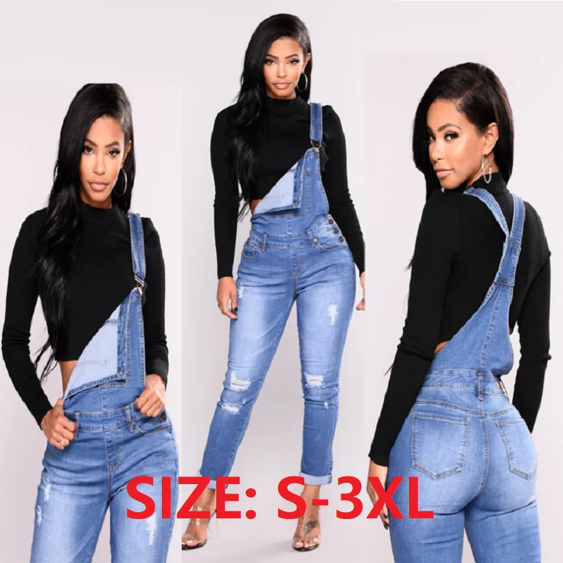 2020 Women Summer High Waist Vintage Ripped Jeans One-Piece Jeans Casual Jeans Trousers Women Overalls Elastic Denim Female
2020 Women Summer High Waist Vintage Ripped Jeans One-Piece Jeans Casual Jeans Trousers Women Overalls Elastic Denim Female