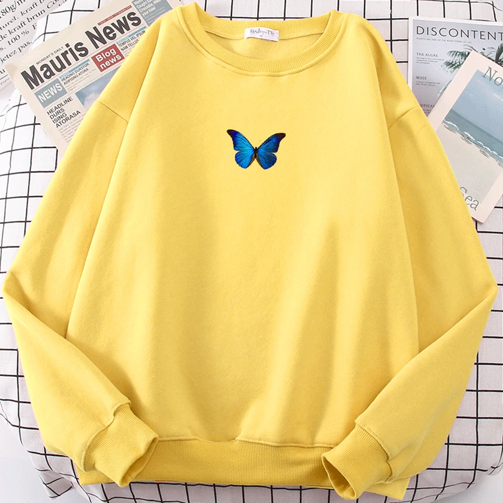 Blue Beautiful Butterfly Printed Men's Hoodie Harajuku Casual Hoody Fashion Loose Soft Sweatshirt Autumn Fleece Warm Tops Women
Blue Beautiful Butterfly Printed Men's Hoodie Harajuku Casual Hoody Fashion Loose Soft Sweatshirt Autumn Fleece Warm Tops Women