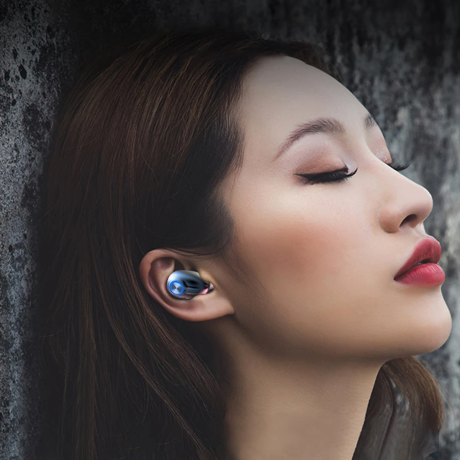 TWS Bluetooth 5.1 Earphones Charging Box Noise Canceling Wireless Headphone 9D Stereo Sports Waterproof Earbuds Headset With Mic
TWS Bluetooth 5.1 Earphones Charging Box Noise Canceling Wireless Headphone 9D Stereo Sports Waterproof Earbuds Headset With Mic