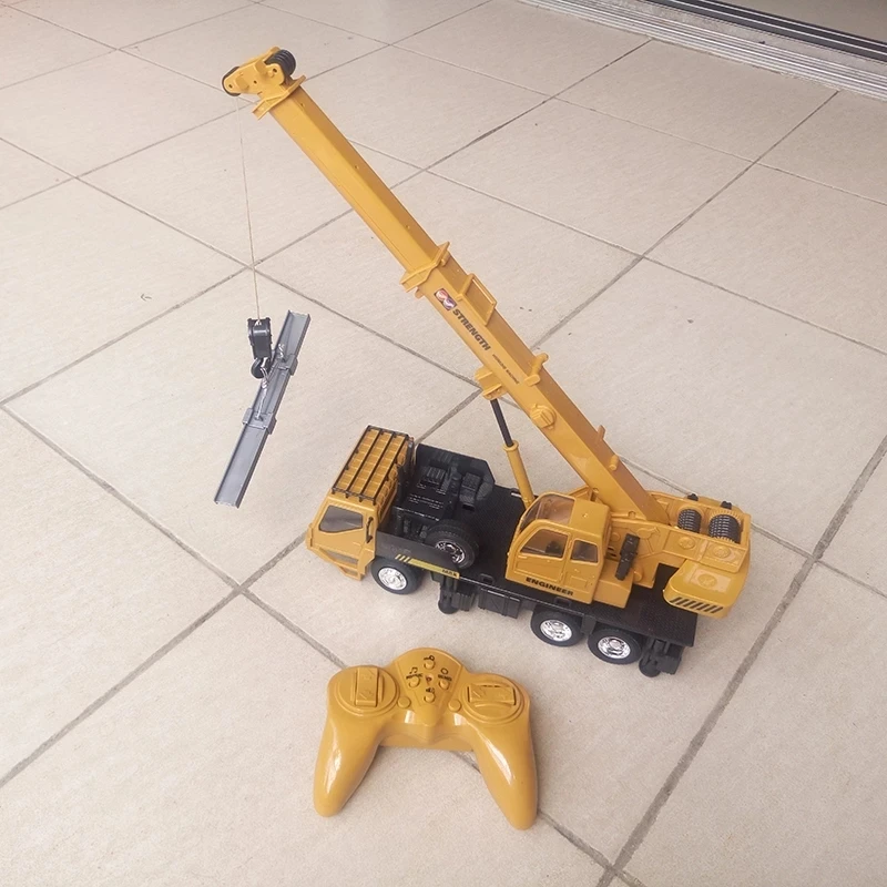 1:24 2.4GHz RC Crane Simulation Engineering Excavator Vehicle Freight Elevator Remote Control Car Toys for Children 
1:24 2.4GHz RC Crane Simulation Engineering Excavator Vehicle Freight Elevator Remote Control Car Toys for Children