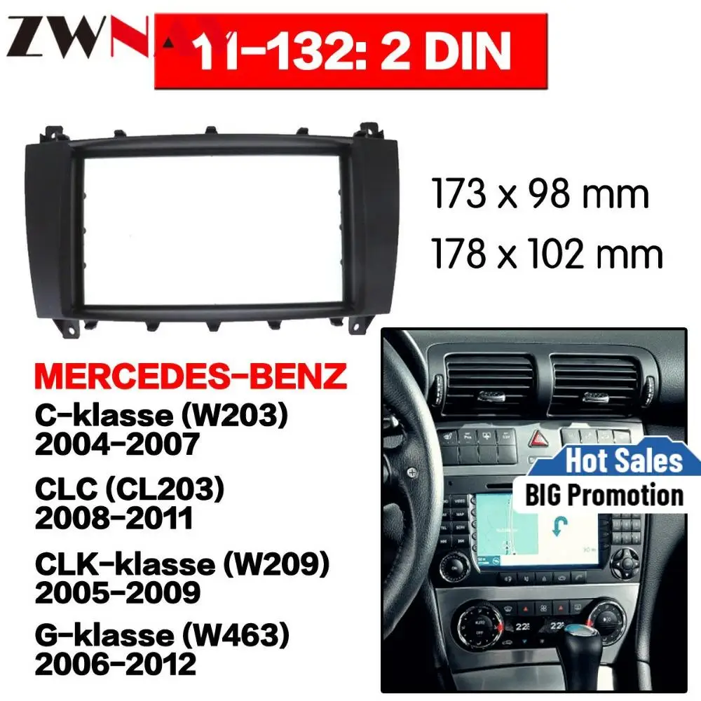 Car DVD Player frame For 2004-2007 BENZ C CLASS/ CLK-klasse 2005-2009 2DIN Auto AC Black LHD RHD Auto Radio Multimedia NAVI
Car DVD Player frame For 2004-2007 BENZ C CLASS/ CLK-klasse 2005-2009 2DIN Auto AC Black LHD RHD Auto Radio Multimedia NAVI