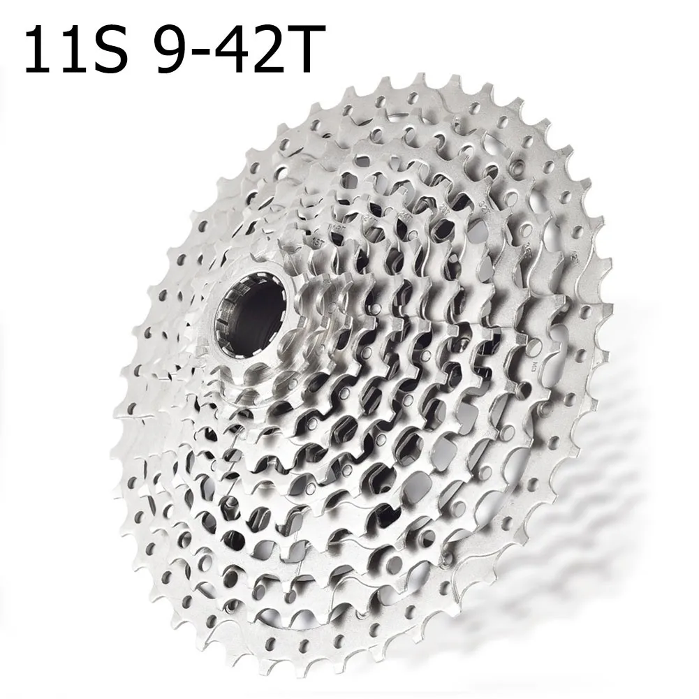 Запасные части для маховика MTB, серебристый, 11 скоростей, 9-42T, аксессуары, цикл
Запасные части для маховика MTB, серебристый, 11 скоростей, 9-42T, аксессуары, цикл