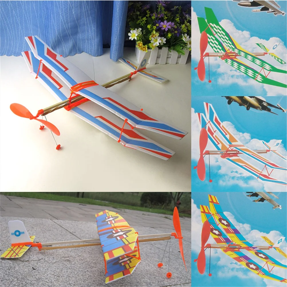 Assemble Aircraft Plane Model For Kid Education 50*43cm Rubber Band Powered Glider Biplane rubber band plane
Assemble Aircraft Plane Model For Kid Education 50*43cm Rubber Band Powered Glider Biplane rubber band plane
