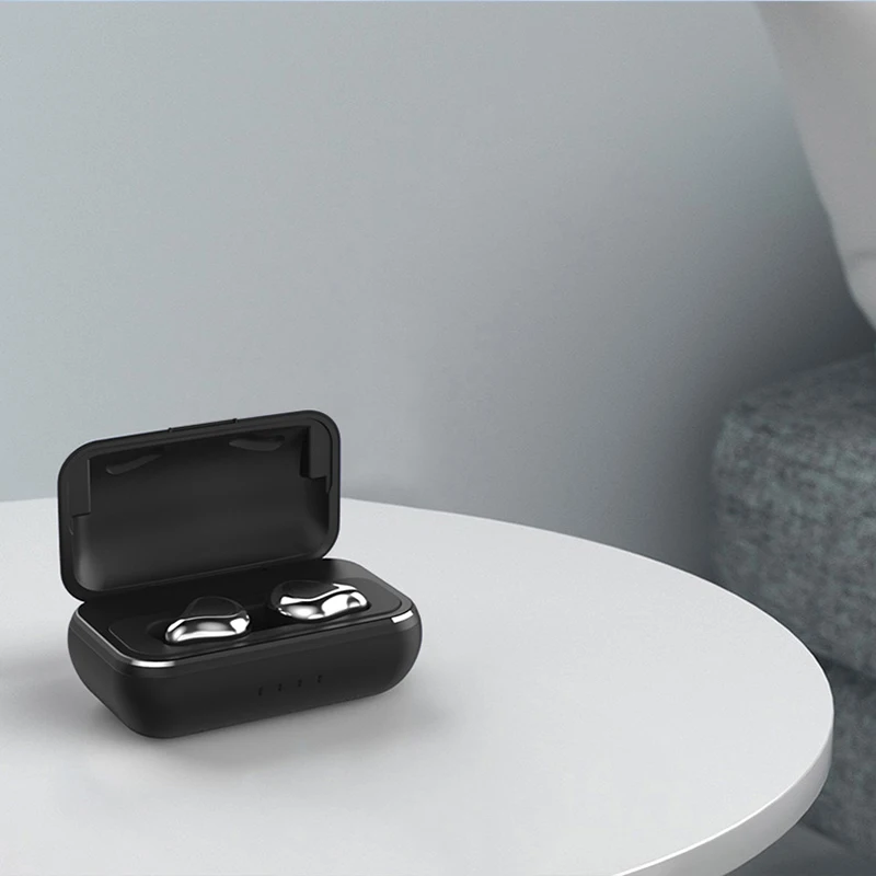 Фото T13 наушники вкладыши TWS с Шум снижение Беспроводной Bluetooth 5 0 IPX7 спортивные Ушные